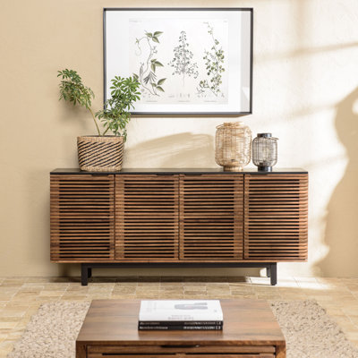 Aksayan 170cm Solid Wood Sideboard