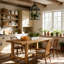 Solid Wood Dining Table