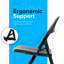  Chaise pliante en acier empilable-715157030