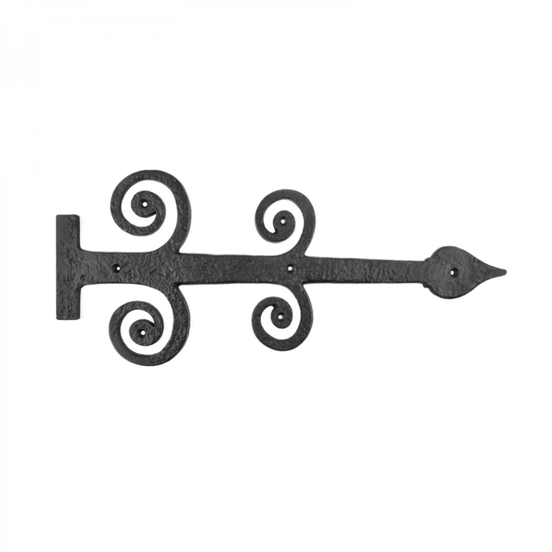 Iron Strap Hinges Heavy Duty Decorative 16 Inch Dummy Strap Door Hinges The Renovators Supply Inc.