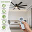 132cm Ceiling Fan with LED Lights-1030363892