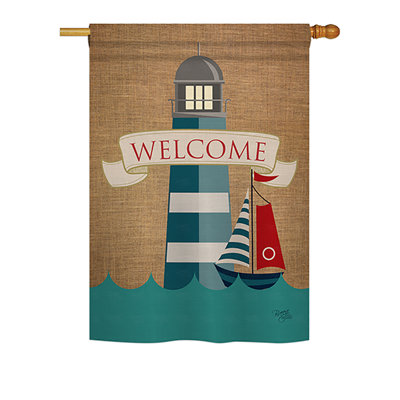 Double Sided 40'' H x 28'' W Polyester Garden Flag