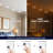 Dushane 20PK 7 Inch LED Flush Mount Ceiling Light With Night Light