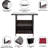 Hanko Wicker Bar Cart with Stools