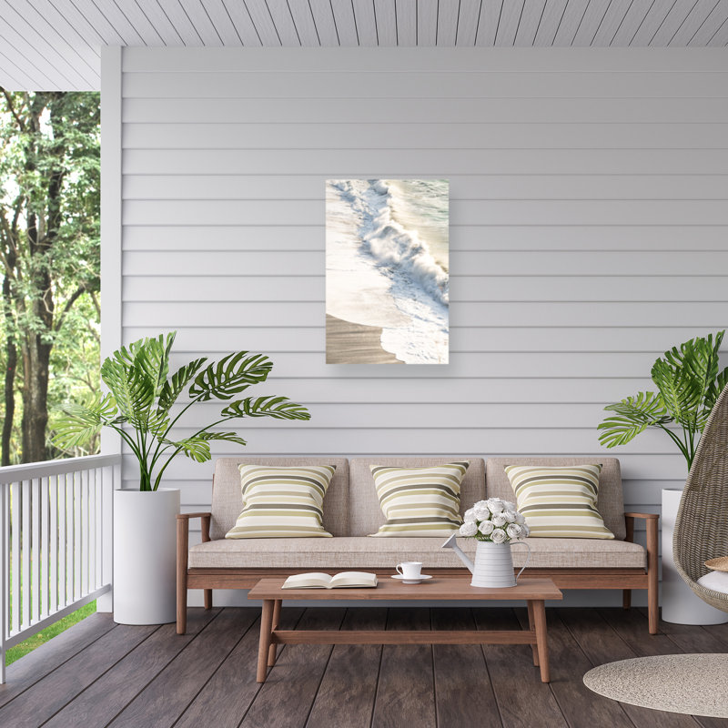 Décoration murale d'extérieur toutes saisons Blue Palomino, L 22 po x H 32 po
