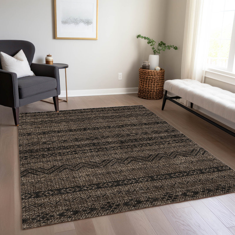  Cean Machine Washable Indoor/Outdoor Rug, Rectangle 5' x 7'6"