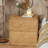 Alongi Rusict Farmhouse Wood Nightstand With 2 Drawer