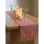 Red Horizon Weave Indoor Outdoor Table Runner 14x72