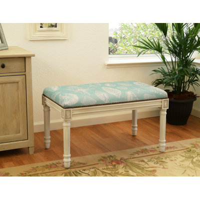 Banc en bois massif Seashells