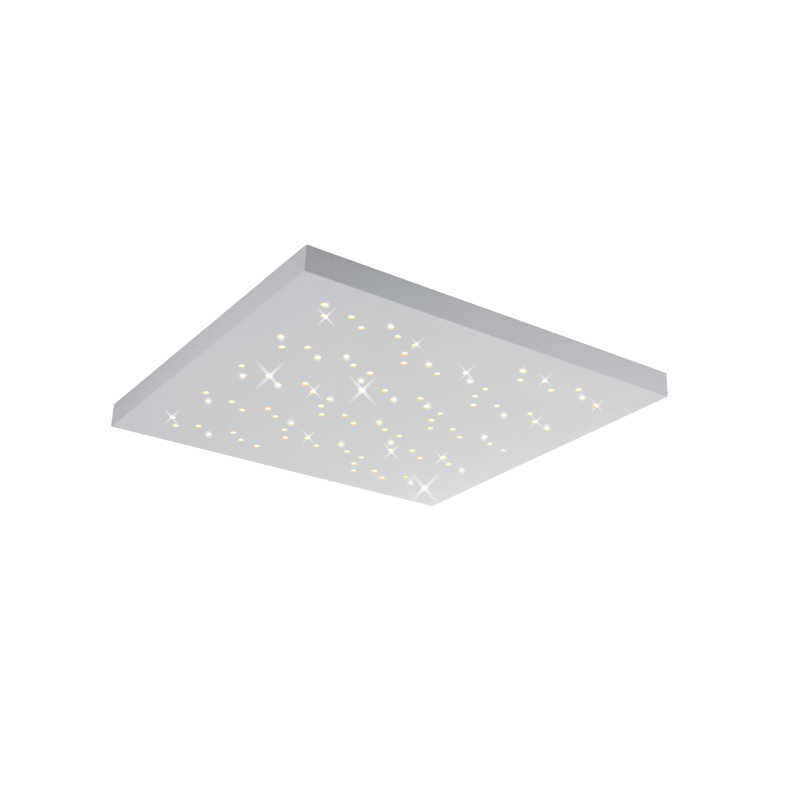 Titus LED Flush Mount, 4.5cm H x 75cm W x 75cm D