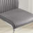 Loren Luxury Faux Leather Breakfast Bar Chairs - Upholstered Modern Design Chrome Legs-1449612181