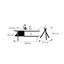 Ensemble de tables basses Minimalist Rock Plate