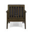 Ensemble de 2 chaises club, gris foncé