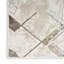 Ivory Abstract 10Mm Thick Modern Easy To Clean Rug For Bedroom, Living Room, Dining Room-615184940