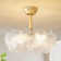 20'' Crystal Ceiling Fan With Light Kit And Remote Control