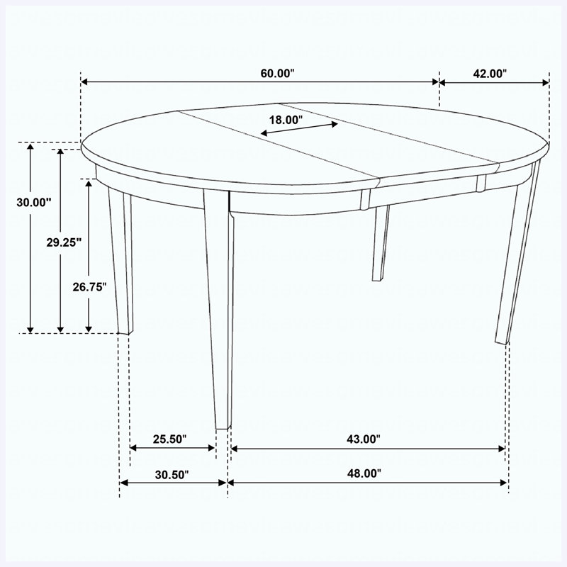 5-piece standard dining set