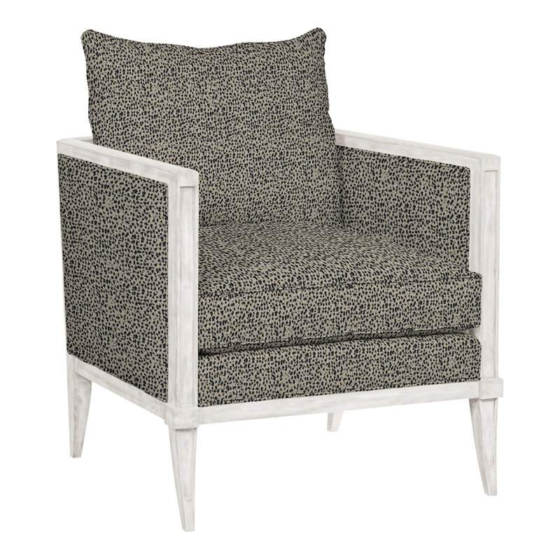 Cameo 28.5" Chair, Casa Blanca, Callaloo Cotton
