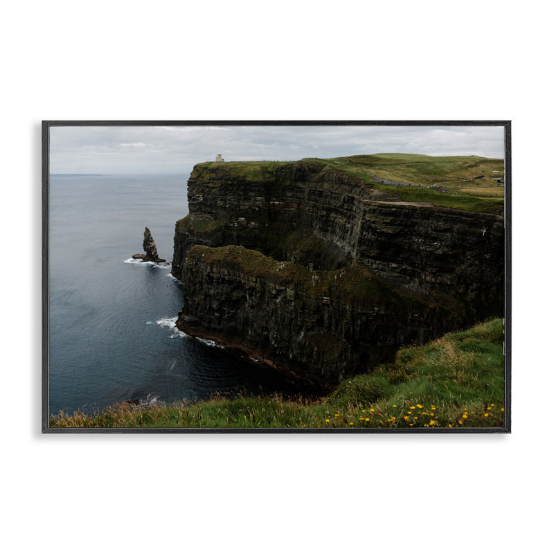 Scénique, falaises d'Irlande, estampe numérique, conception par Jade Sharp Photo, H 12 po x l 18 po