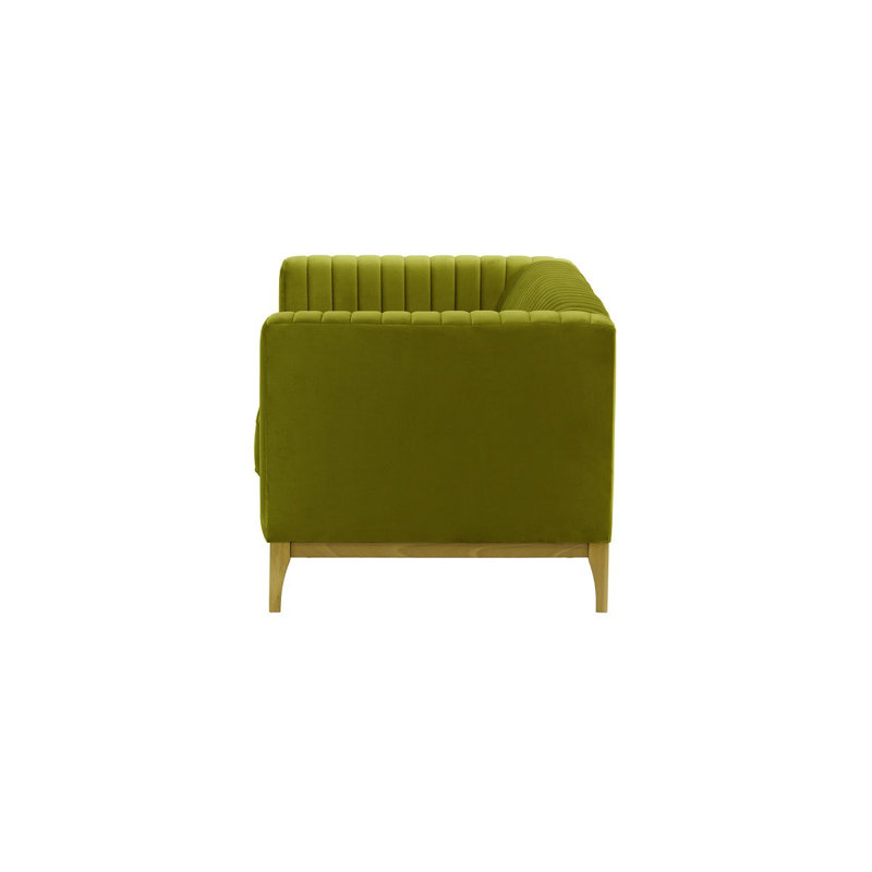 Antowine 2 Seater Sofa, Green Velvet