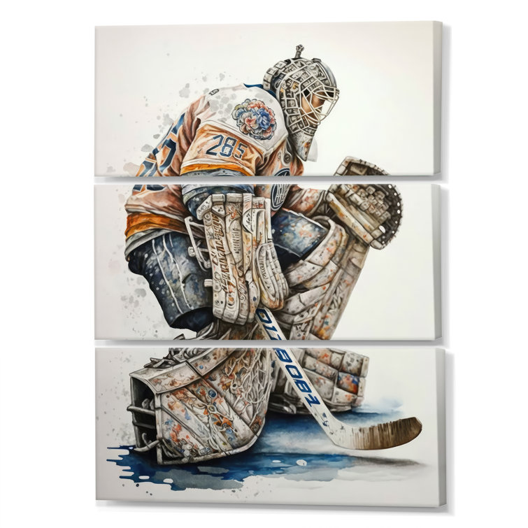 Hockey Tapestry by CSA Images - Pixels Merch
