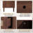 78 Inch TV Stand For Tvs Up To 85 Inch