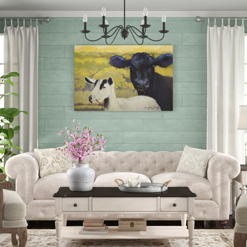 Farm Pals IV by Carolyne Hawley - Wrapped Canvas Painting Print, Wrapped Canvas, 81cm H x 122cm W