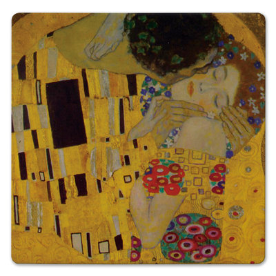 Thirstystone The Kiss Fine Art 8" Square Stone Trivet