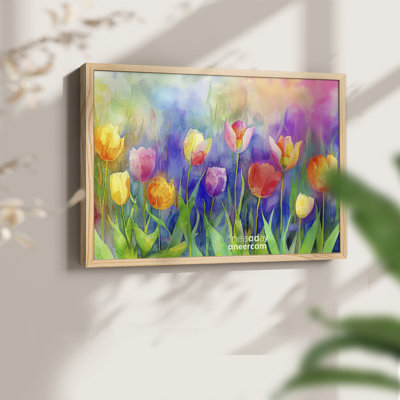 Série florale - Cxxxxi - reproduction encadrée