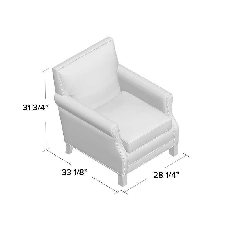 Red Barrel Studio® Aportela Upholstered Armchair & Reviews | Wayfair