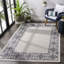 Tapis d'intérieur / extérieur à motif floral lavable à la machine Murielle-403882333