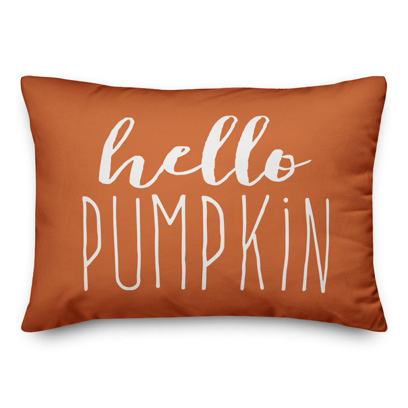Throw Pillow, Orange