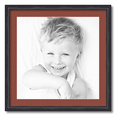 White Matte Picture Frame with Mat