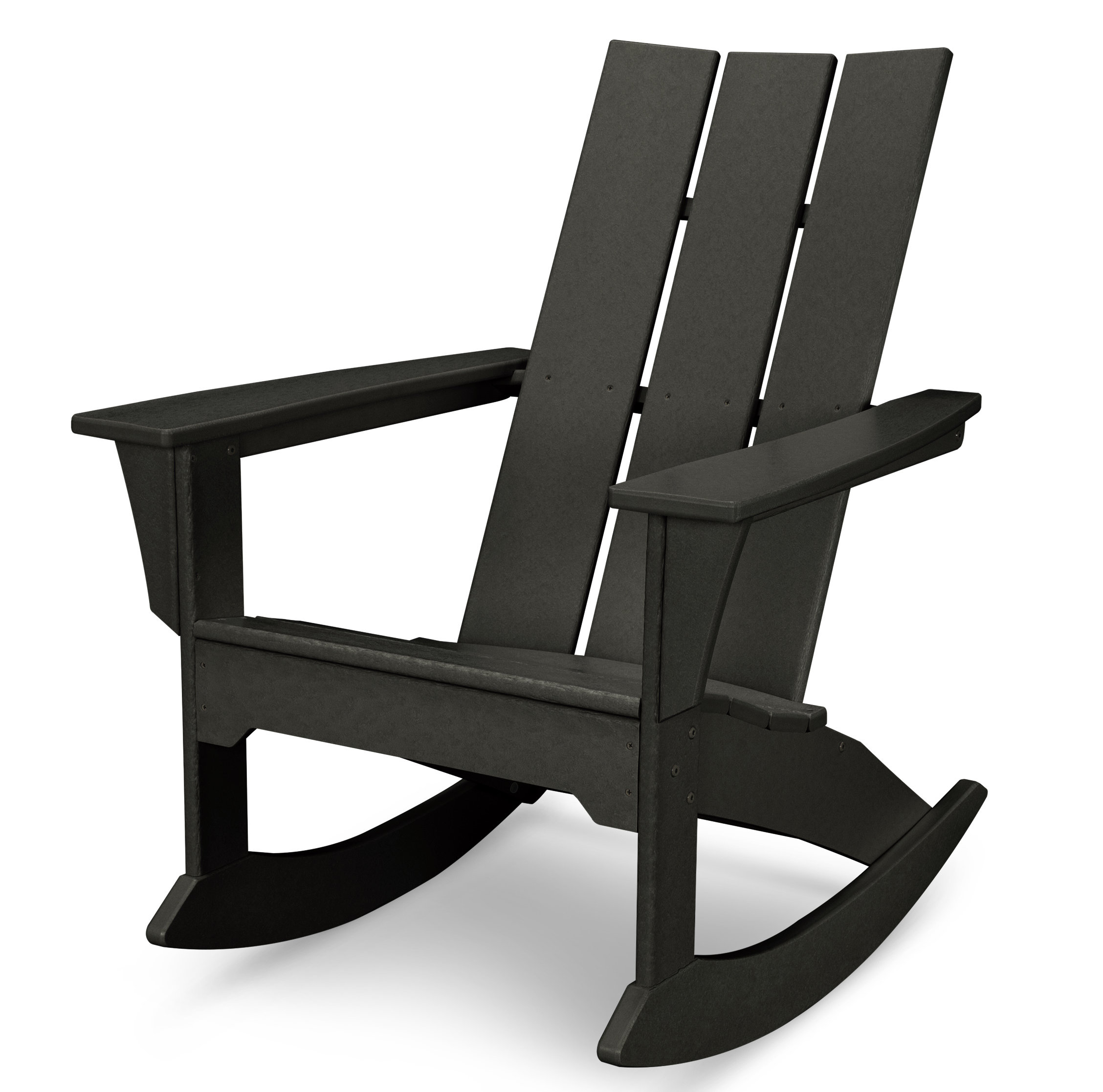 POLYWOOD® POLYWOOD Modern Adirondack Rocker & Reviews | Wayfair