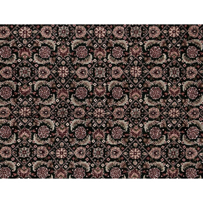 High-Quality Hand-Knotted Green And Red Area Rug