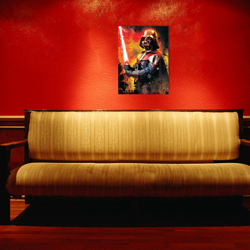 Star Wars - No Frame Print on Wood