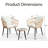 3 Piece Seating Group with Cushion 