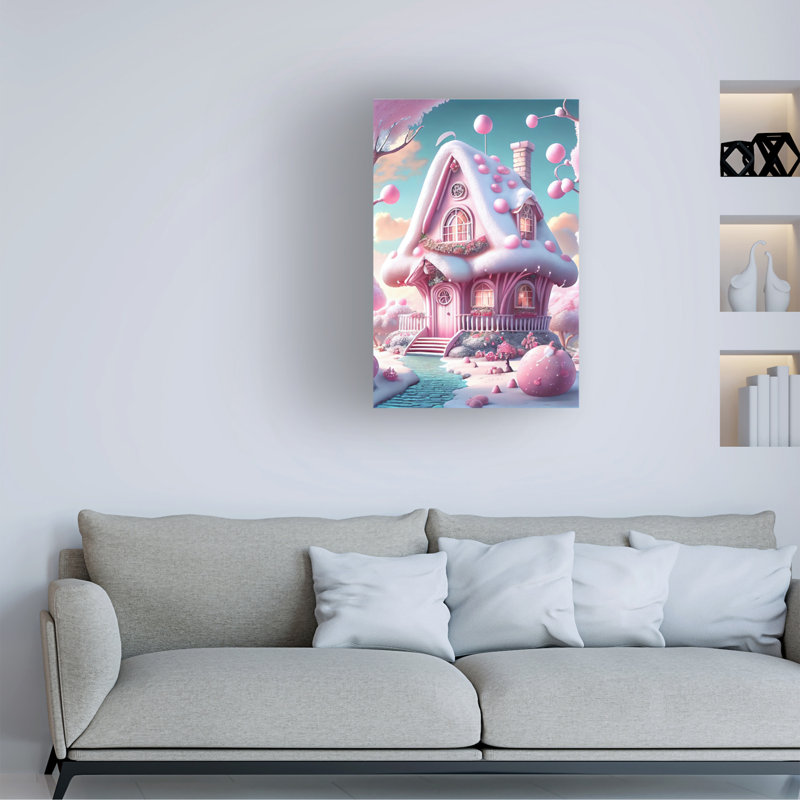 Art sur toile Sasha Magicville 7, H 19 po x l 12 po
