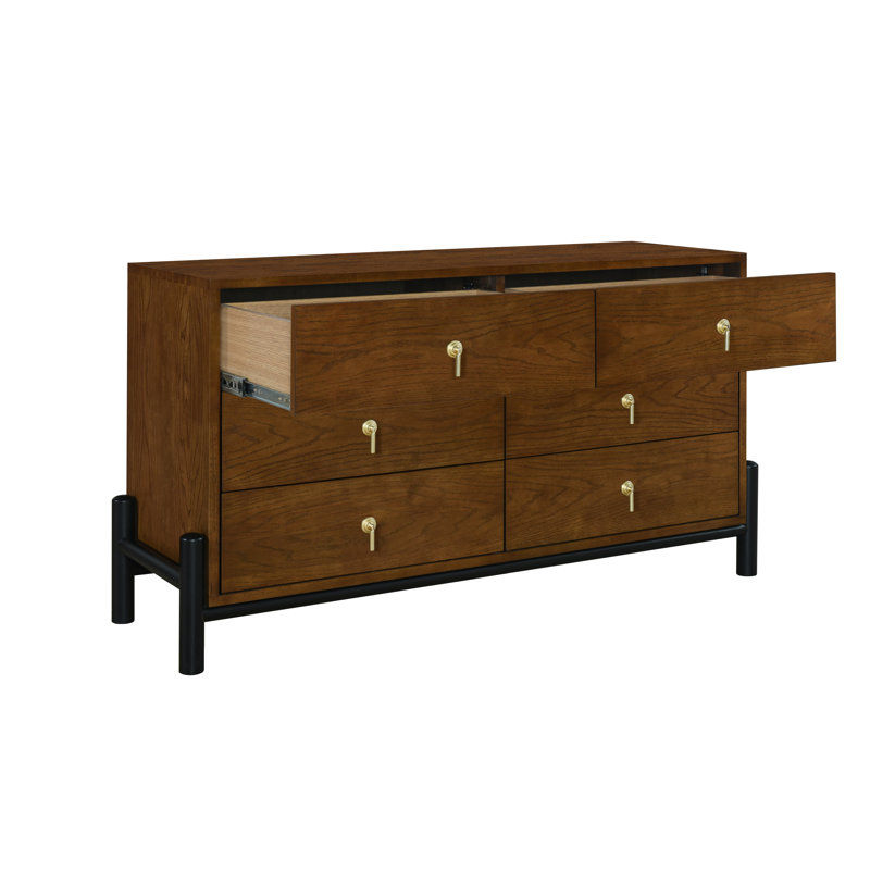 Commode en bois massif Lillemor
