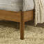 Ensemble de chambre à coucher en bois d'hévéa 4 pièces Vichy