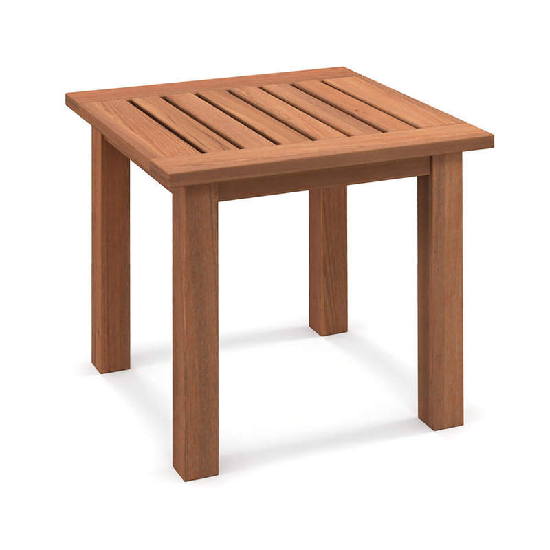 Pansir Square Outdoor Side Table , 17.5'' in. W 17.5'' in. D