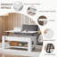 Table basse à plateau relevable avec compartiment caché-1348168538