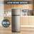 7.7 Cu.Ft. Double Door Refrigerator With Freezer For Apartment, Office, Dorm-116498933