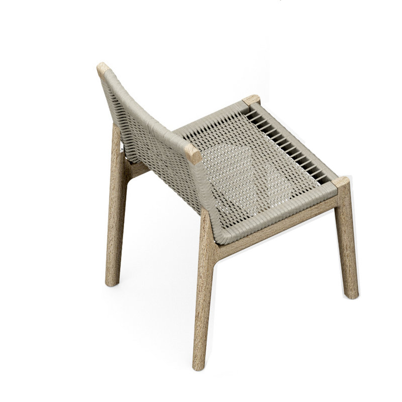 SemaWT Outdoor Teak Dining Side Chair
