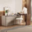 Coiffeuse avec miroir lumineux, 6 tiroirs-8565022