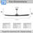 Smart Ceiling Fan With Light, Solid Wood Gray Blades, Dc Reversible Motor, App Control, 3 Color Temperatures, 3 Downrods (5’’/10’’/24’’) For Living Room Bedroom Patio-1509536091