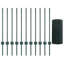 80cm H x 2500cm W Metal Border Fencing
