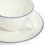 Wedgwood Gio Teacup & Saucer 8.7floz Blue Line
