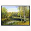 «Quiet Autumn River», reproduction d'art-37589079-37589080