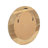 MANGO WOOD  / ALUMINIUM FITTED  ROUND MIRROR
