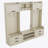 4-in-1 Detachable Hall Tree with Storage and 7 Hooks, Multiple Functions Hallway Coat Rack with Storage Drawers and Cabinet, Shoe Bench for Entryway Hallway-1003048676